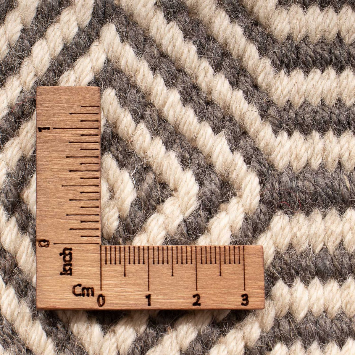 Dywan Kelim - modny kwadratowy  - 47 x 44 cm - wielokolorowy