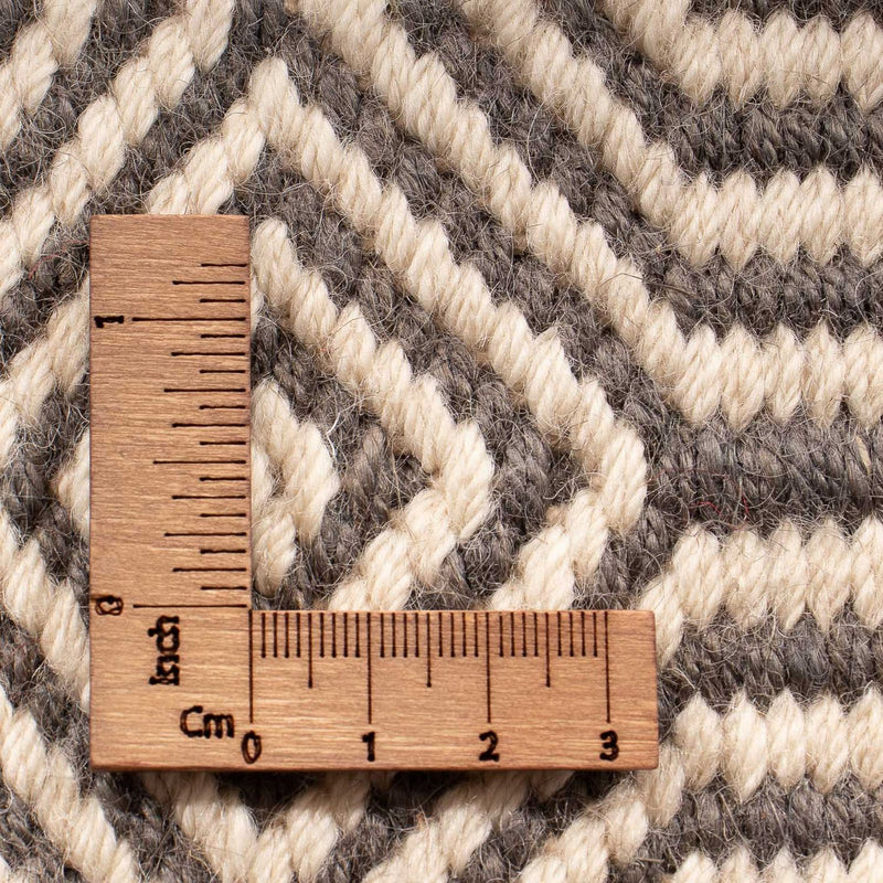 Dywan Kelim - modny kwadratowy  - 47 x 44 cm - wielokolorowy