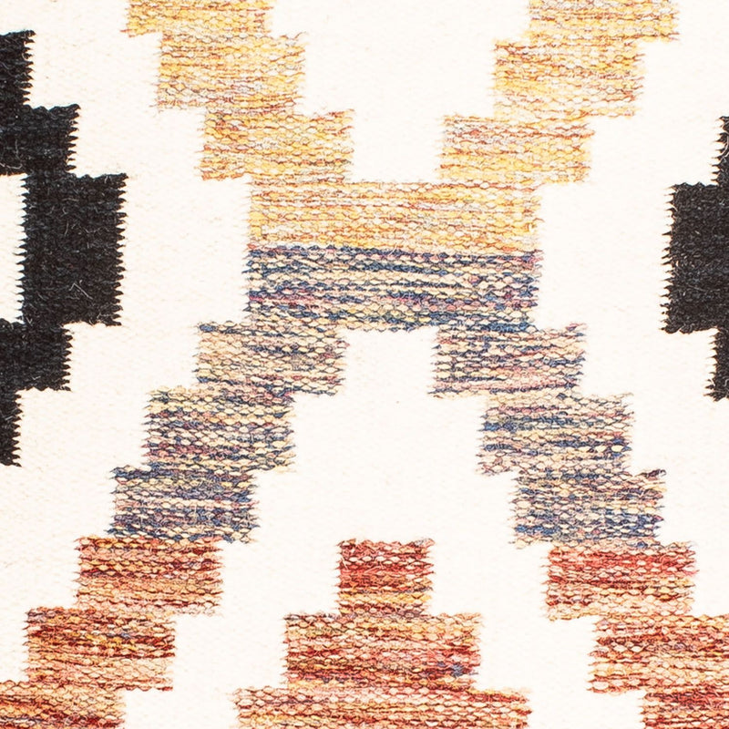 Dywan Kelim - modny kwadratowy  - 69 x 67 cm - beżowy