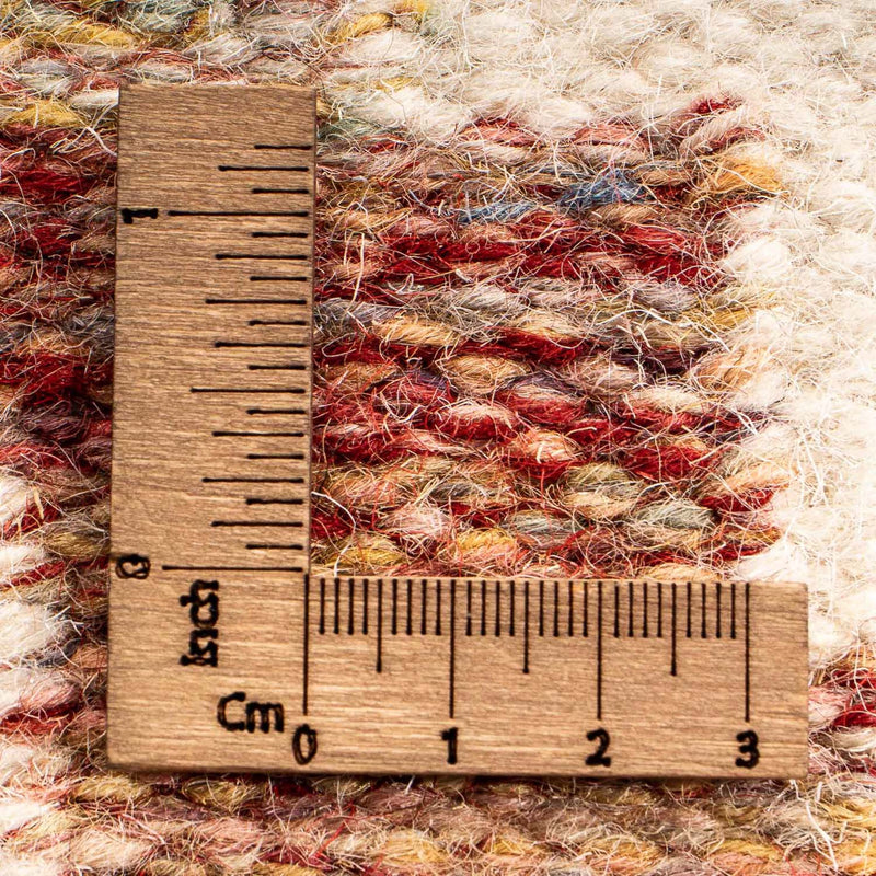 Dywan Kelim - modny kwadratowy  - 69 x 67 cm - beżowy