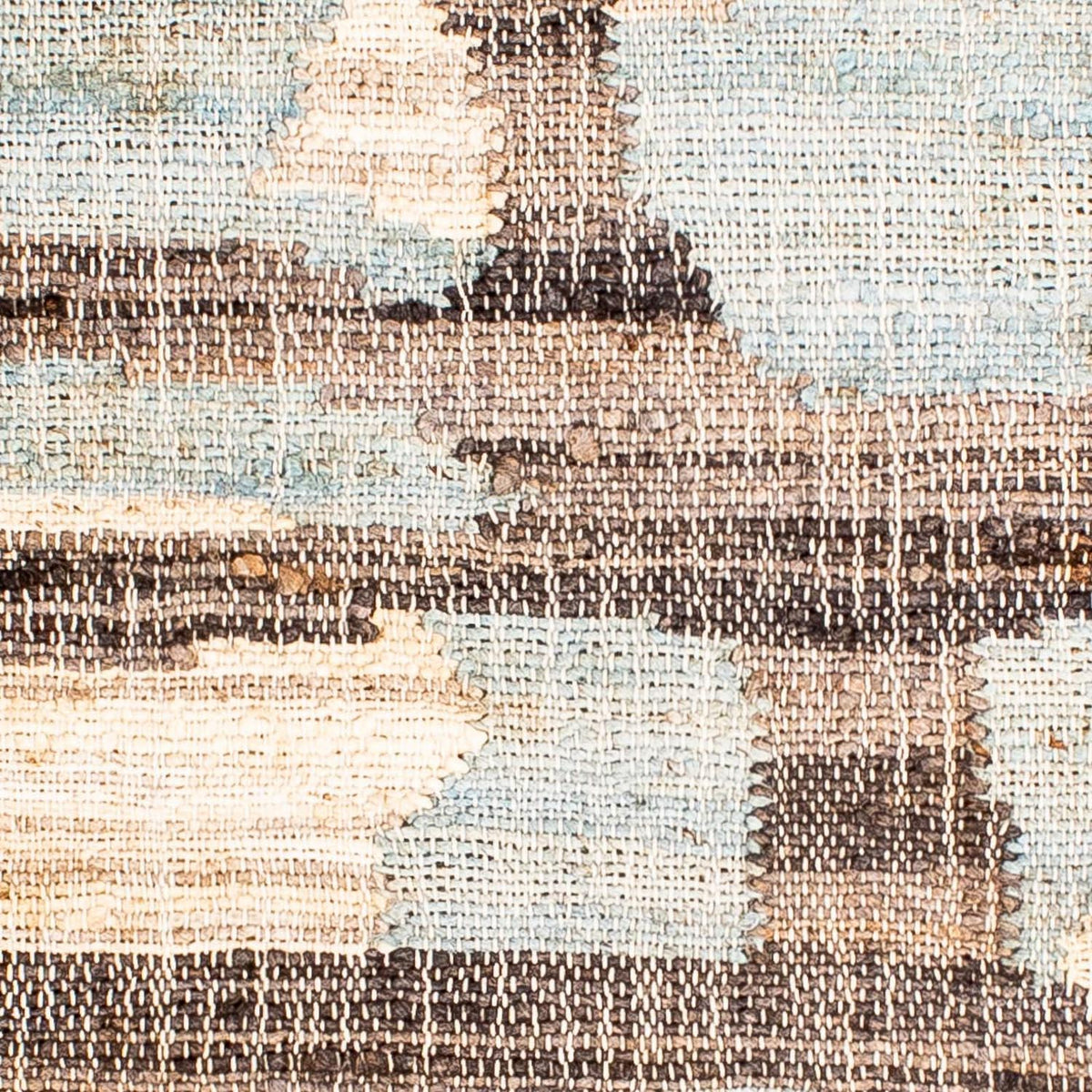 Dywan Kelim - modny kwadratowy  - 60 x 60 cm - wielokolorowy