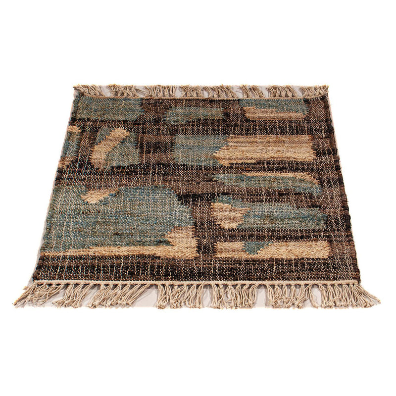 Dywan Kelim - modny kwadratowy  - 60 x 60 cm - wielokolorowy