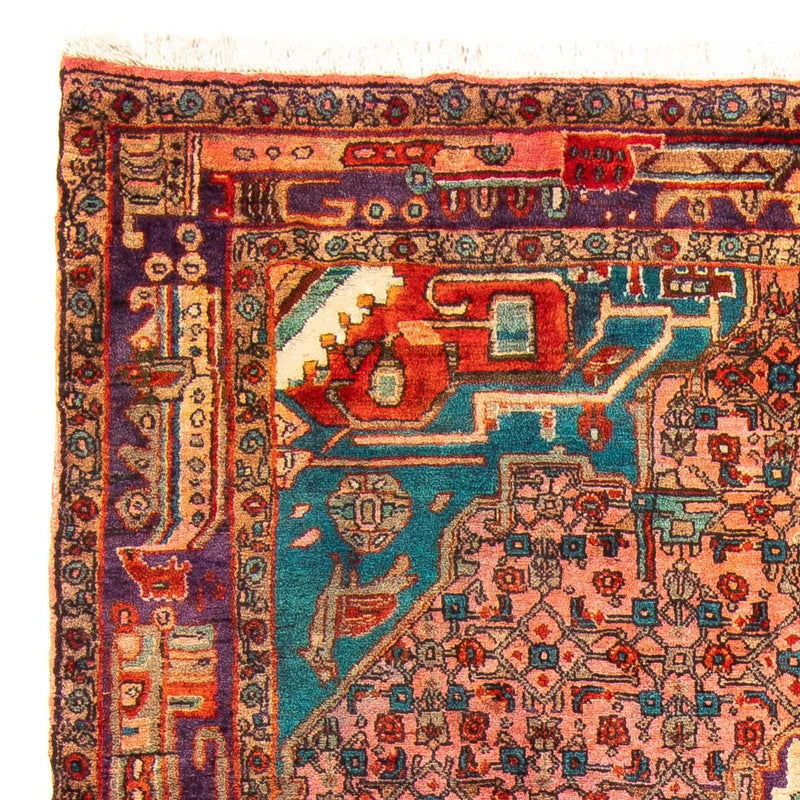 Biegacz Perski dywan - Nomadyczny - 257 x 100 cm - wielokolorowy