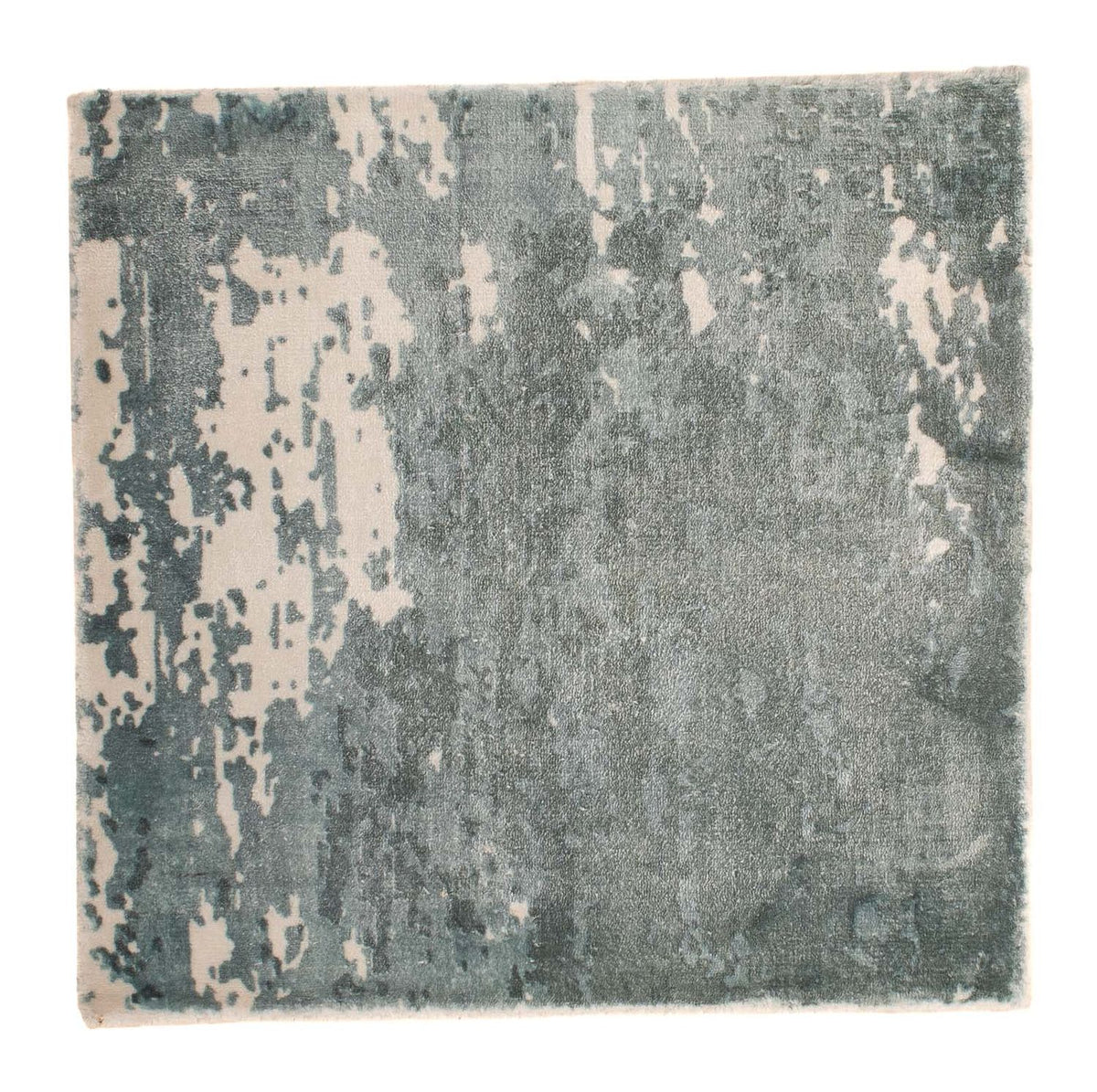 Dywan wiskozowy kwadratowy  - 55 x 51 cm - wielokolorowy