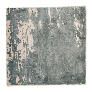 Dywan wiskozowy kwadratowy  - 55 x 51 cm - wielokolorowy