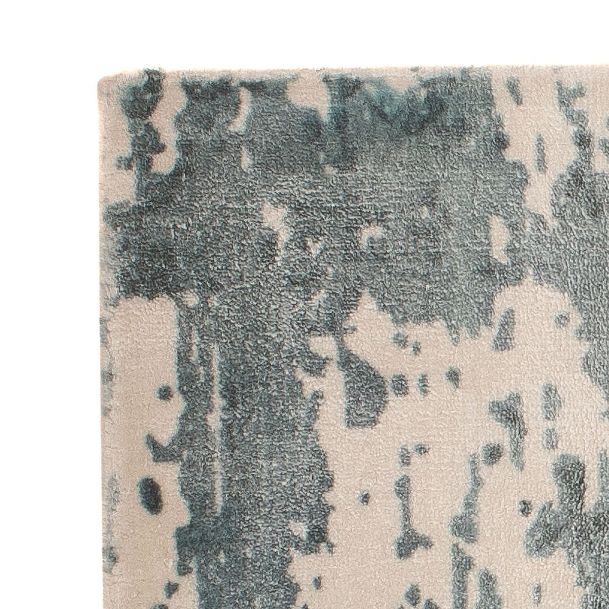 Dywan wiskozowy kwadratowy  - 55 x 51 cm - wielokolorowy