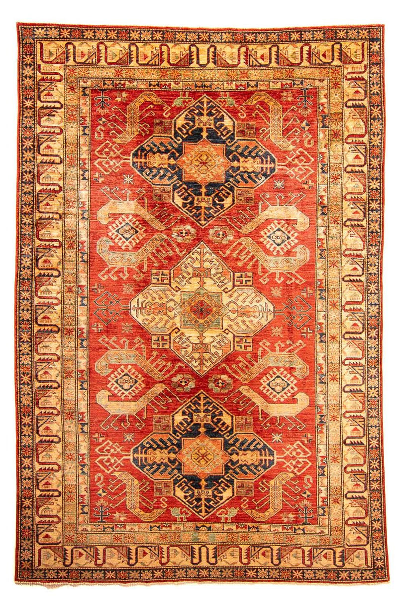 Dywan Ziegler - Kazak - 296 x 202 cm - czerwony