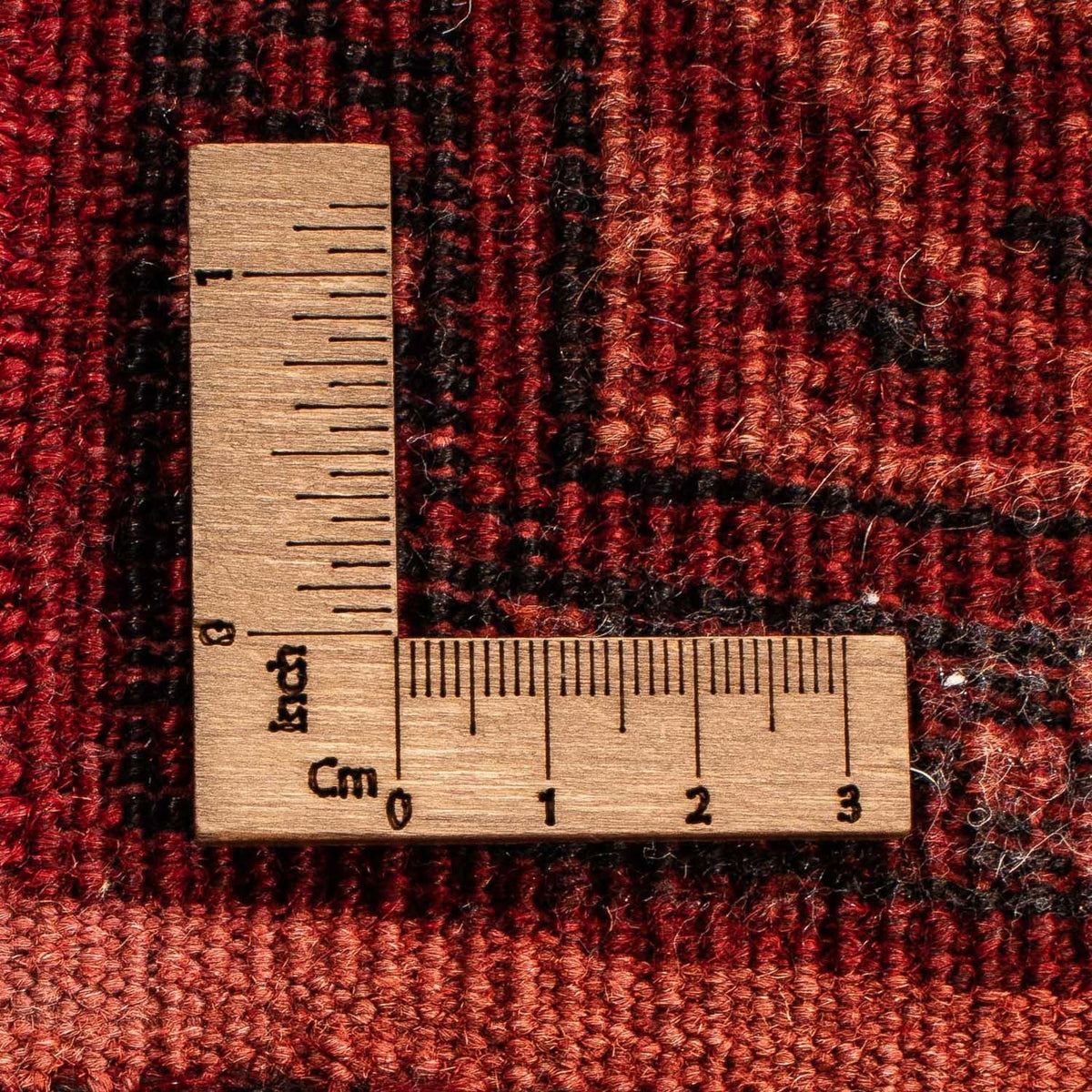 Dywan pakistański - 115 x 64 cm - ciemna czerwień