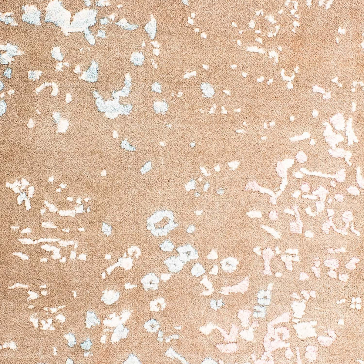 Designerski dywan - 88 x 63 cm - jasnobrązowy