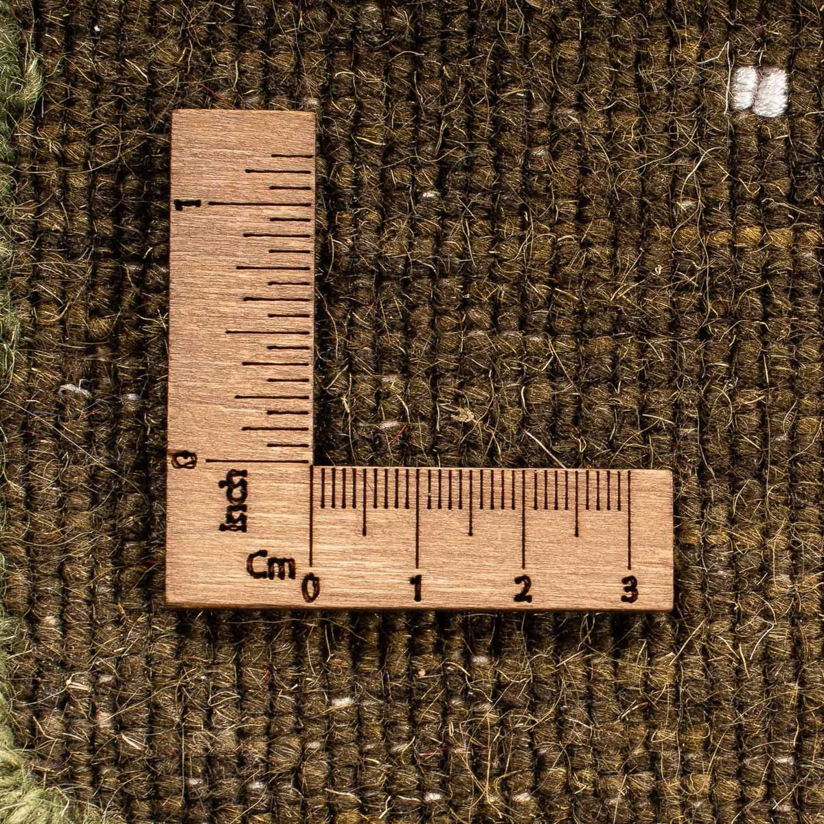 Dywan Gabbeh - Loribaft Indus - 91 x 64 cm - ciemnobrązowy