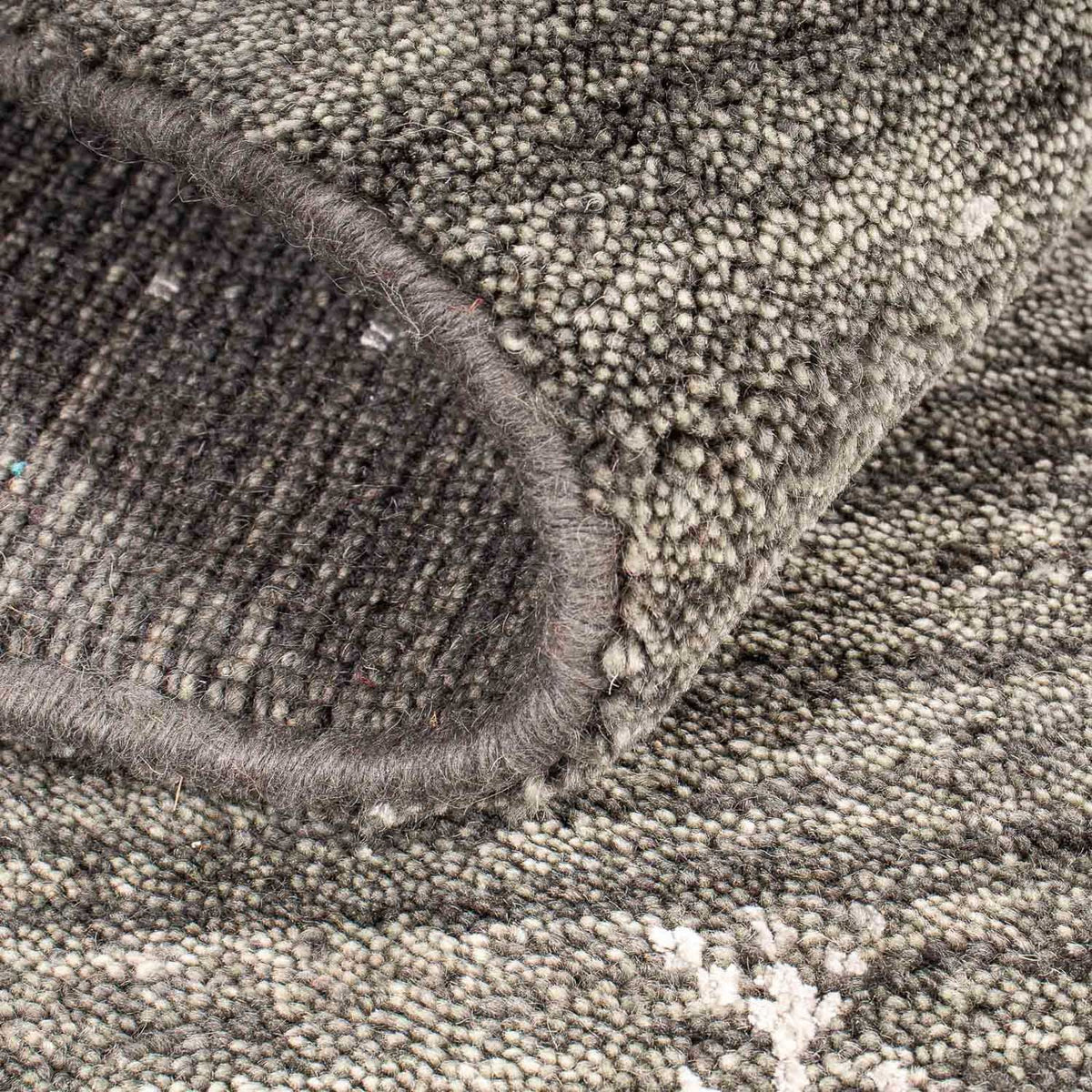 Dywan Gabbeh - Loribaft Indus - 95 x 63 cm - szary