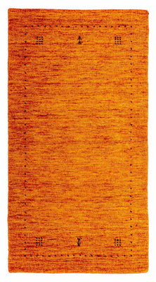 Dywan Gabbeh - Loribaft Indus - 133 x 70 cm - pomarańczowy