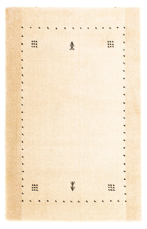 Dywan Gabbeh - Loribaft Indus - 93 x 63 cm - beżowy