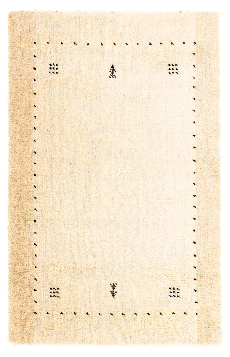 Dywan Gabbeh - Loribaft Indus - 93 x 63 cm - beżowy