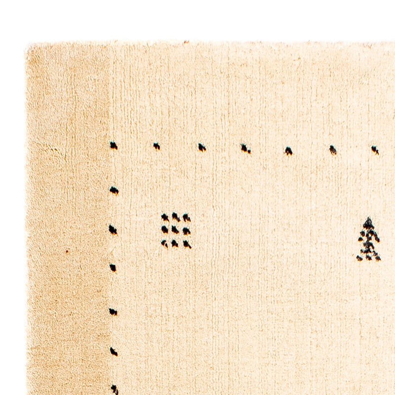 Dywan Gabbeh - Loribaft Indus - 93 x 63 cm - beżowy