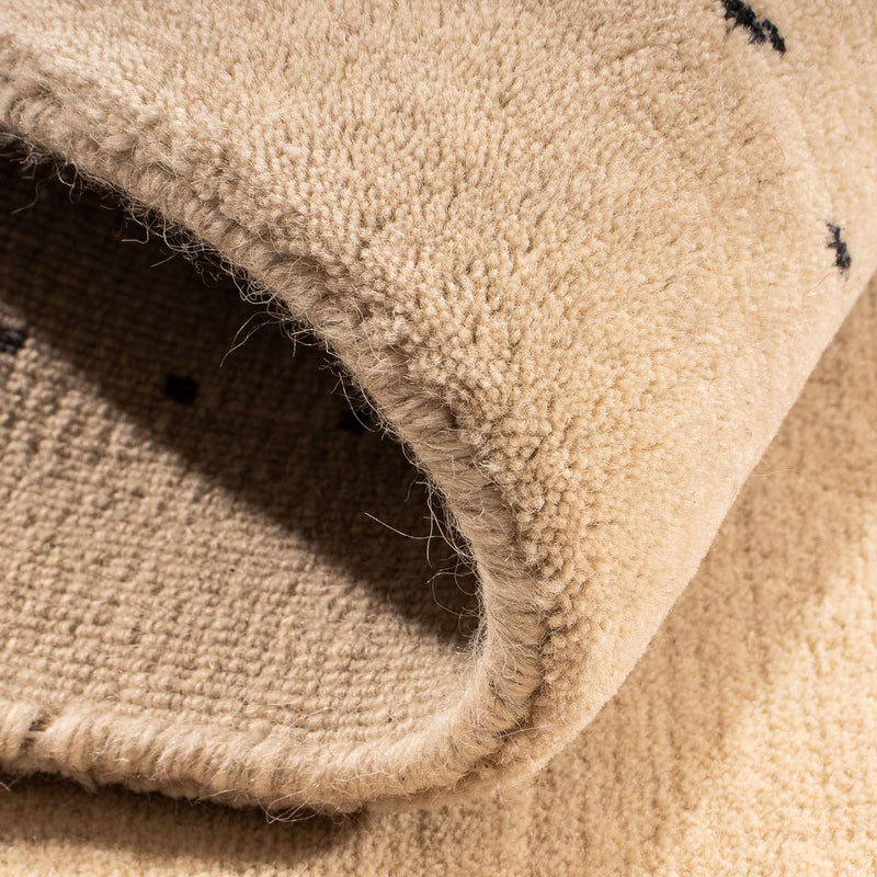 Dywan Gabbeh - Loribaft Indus - 93 x 63 cm - beżowy