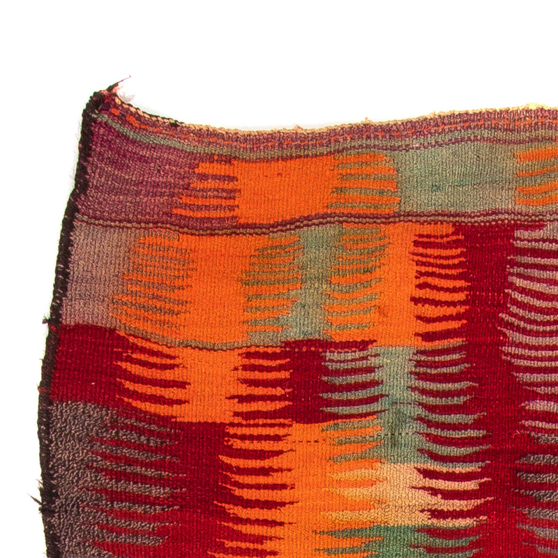 Biegacz Dywan Kelim - Stary - 265 x 125 cm - wielokolorowy