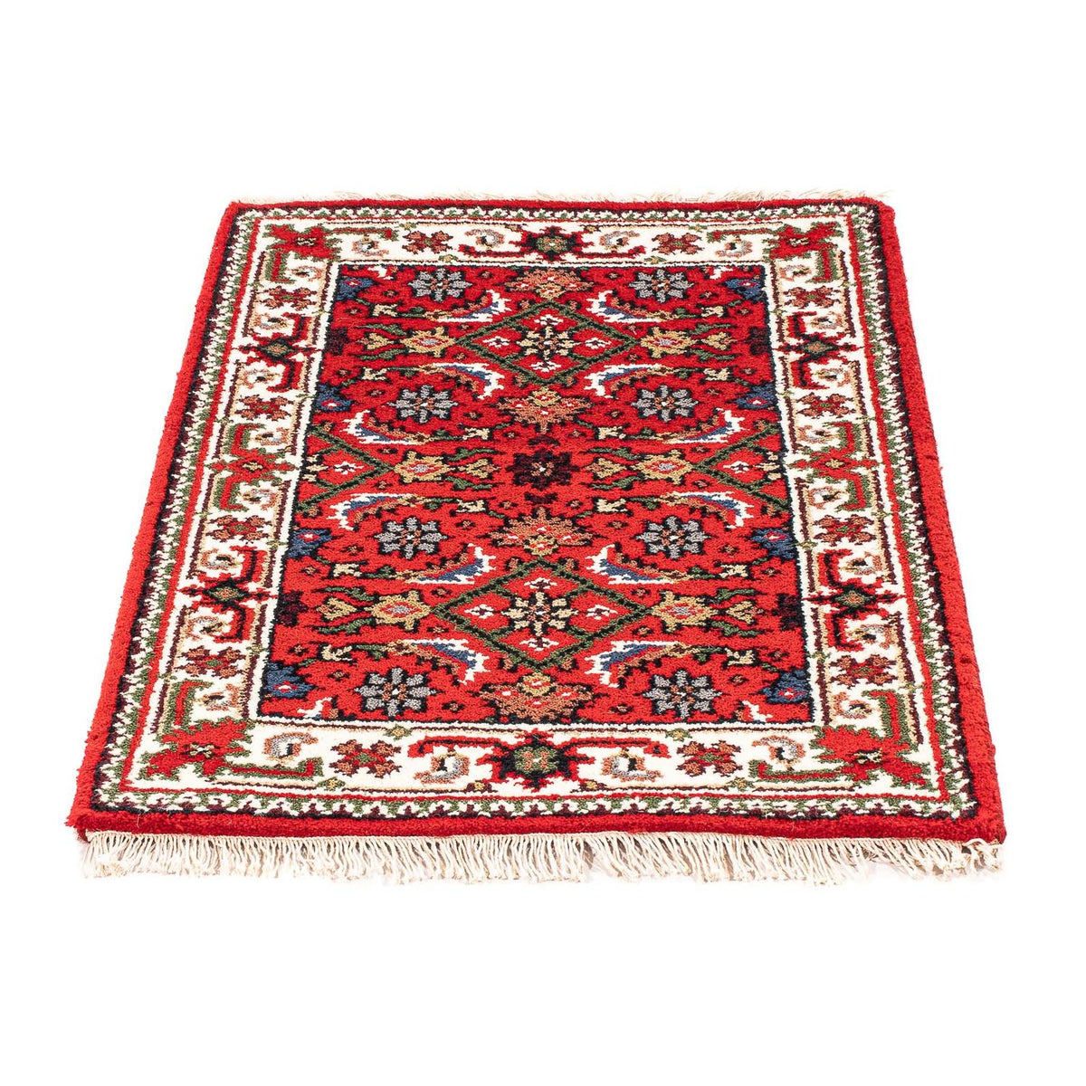 Orientalny dywan - Bijar - Indus - 90 x 60 cm - czerwony
