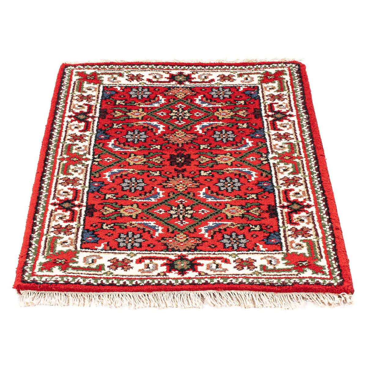 Orientalny dywan - Bijar - Indus - 90 x 60 cm - czerwony