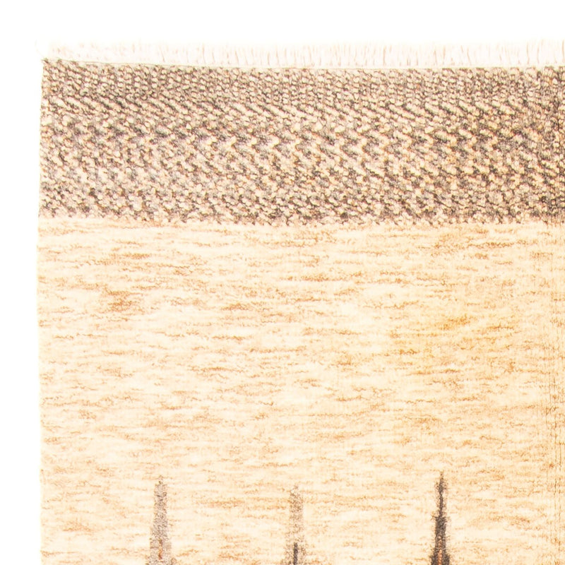 Designerski dywan - 245 x 184 cm - beżowy