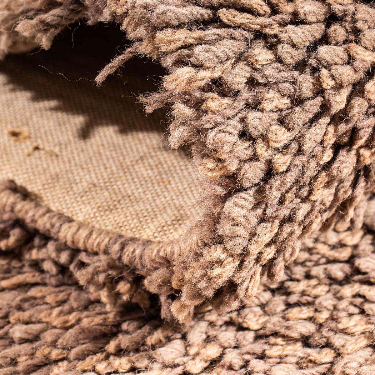 Biegacz Dywan o wysokim runie - 310 x 65 cm - jasnobrązowy