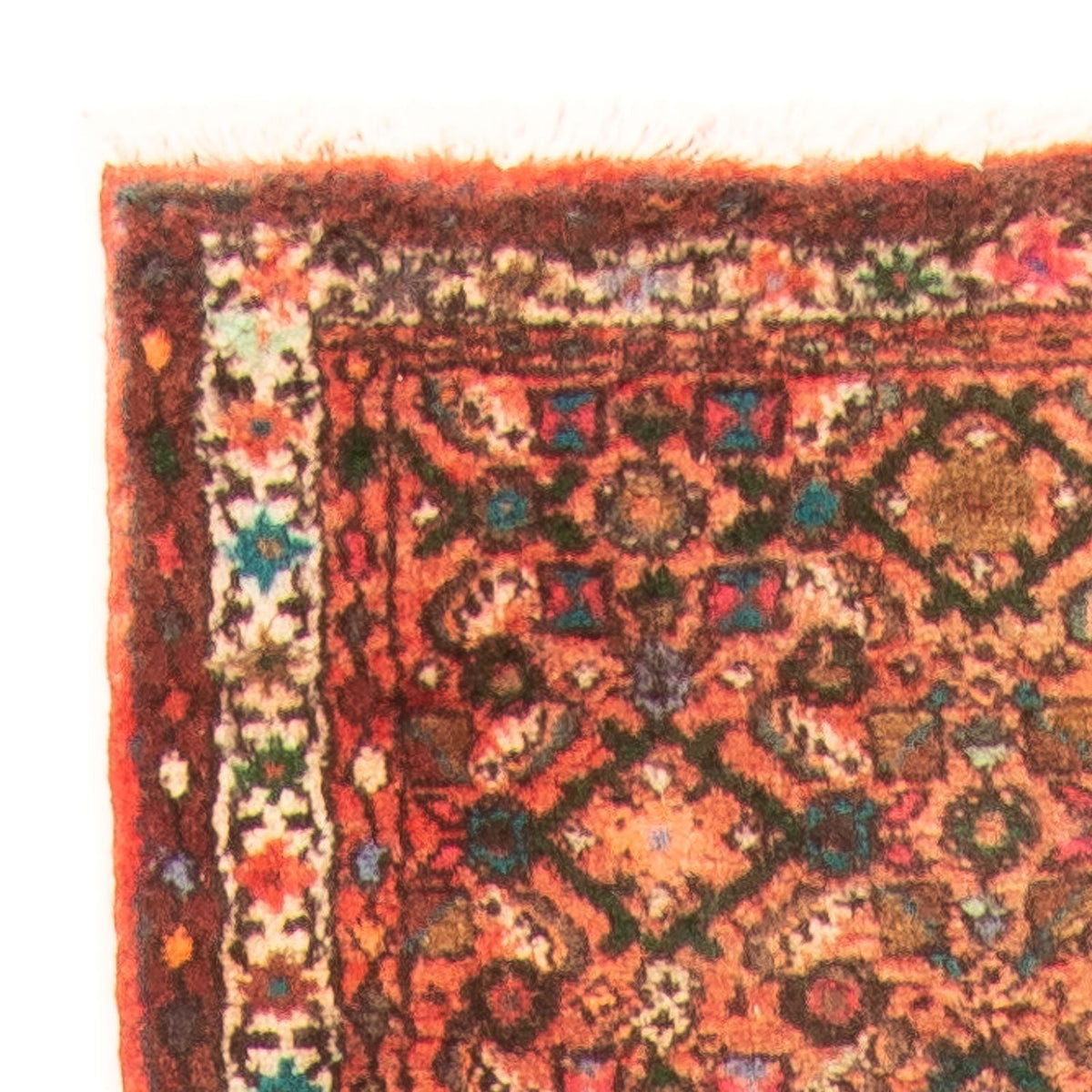 Biegacz Perski dywan - Nomadyczny - 288 x 72 cm - jasna czerwień