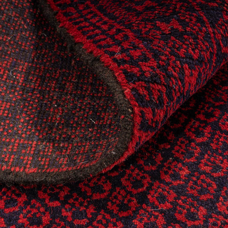 Dywan beludżycki - 129 x 84 cm - ciemna czerwień