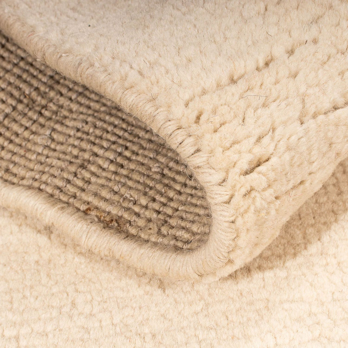 Dywan berberyjski - 152 x 95 cm - beżowy