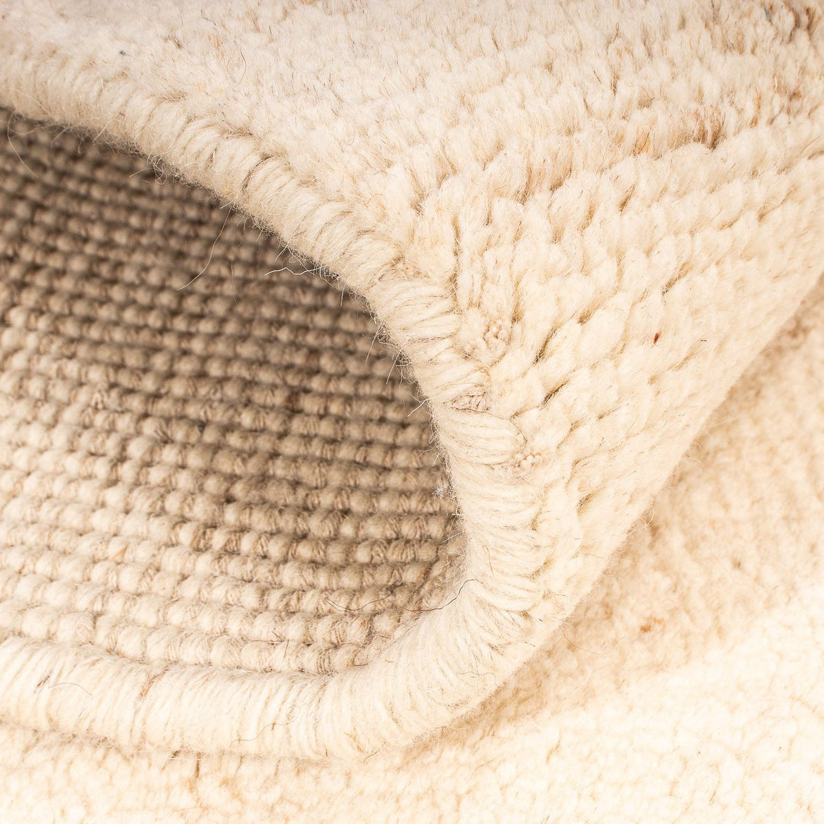 Dywan berberyjski - 190 x 130 cm - beżowy