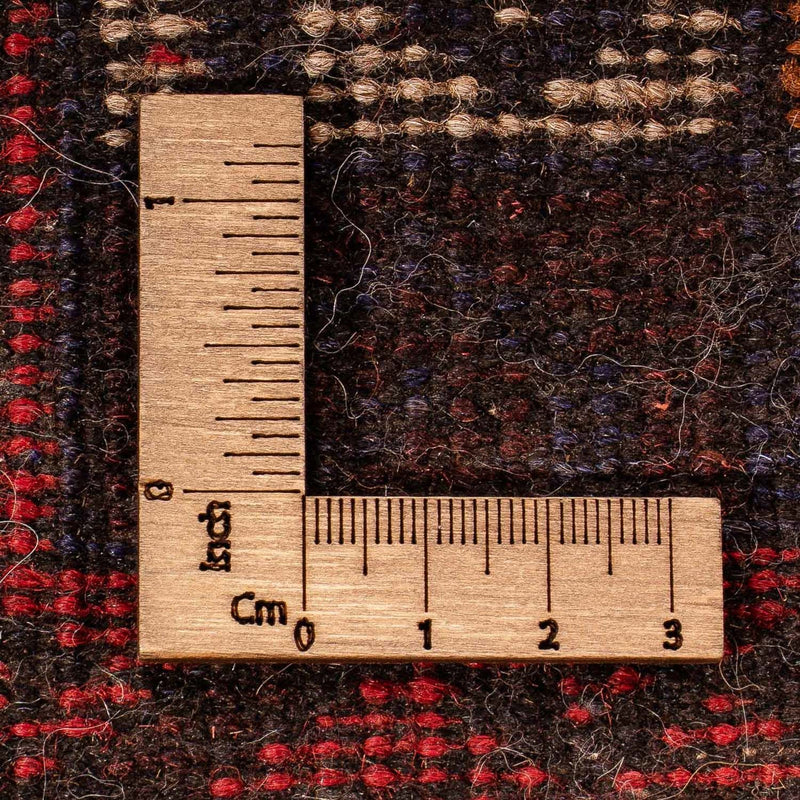 Dywan beludżycki - 125 x 80 cm - ciemna czerwień