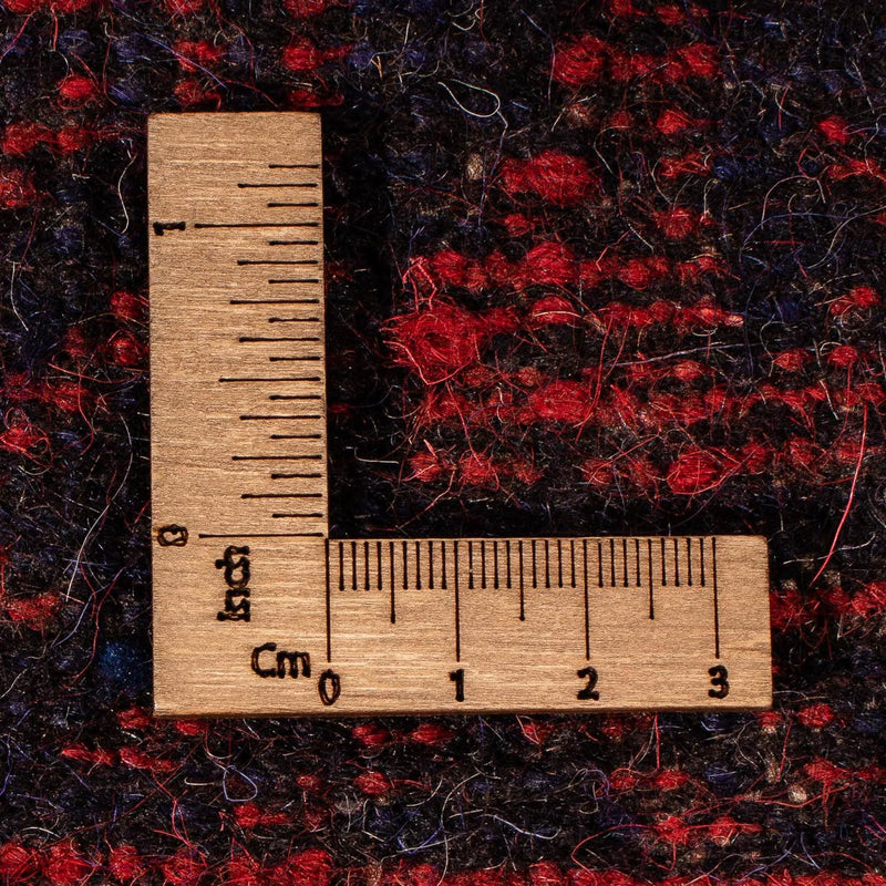 Dywan beludżycki - 132 x 79 cm - ciemna czerwień