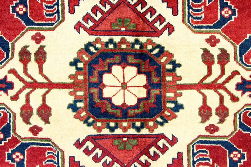 Afgański dywan - Hatshlu - 195 x 159 cm - rdza