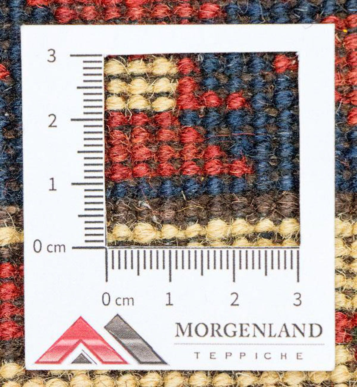 Afgański dywan - Hatshlu - 195 x 159 cm - rdza