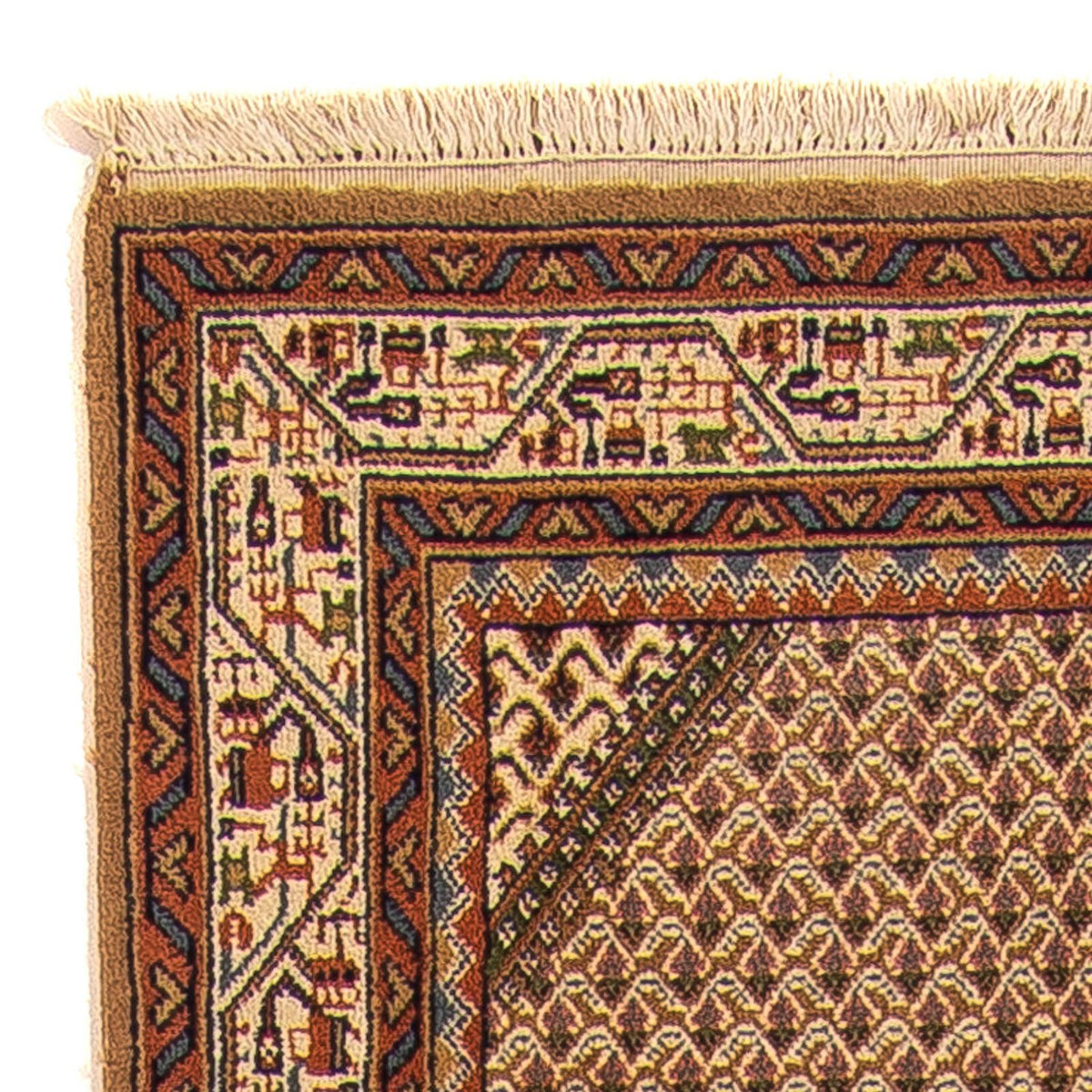 Biegacz Dywan orientalny - Mir - Indus - 284 x 70 cm - beżowy