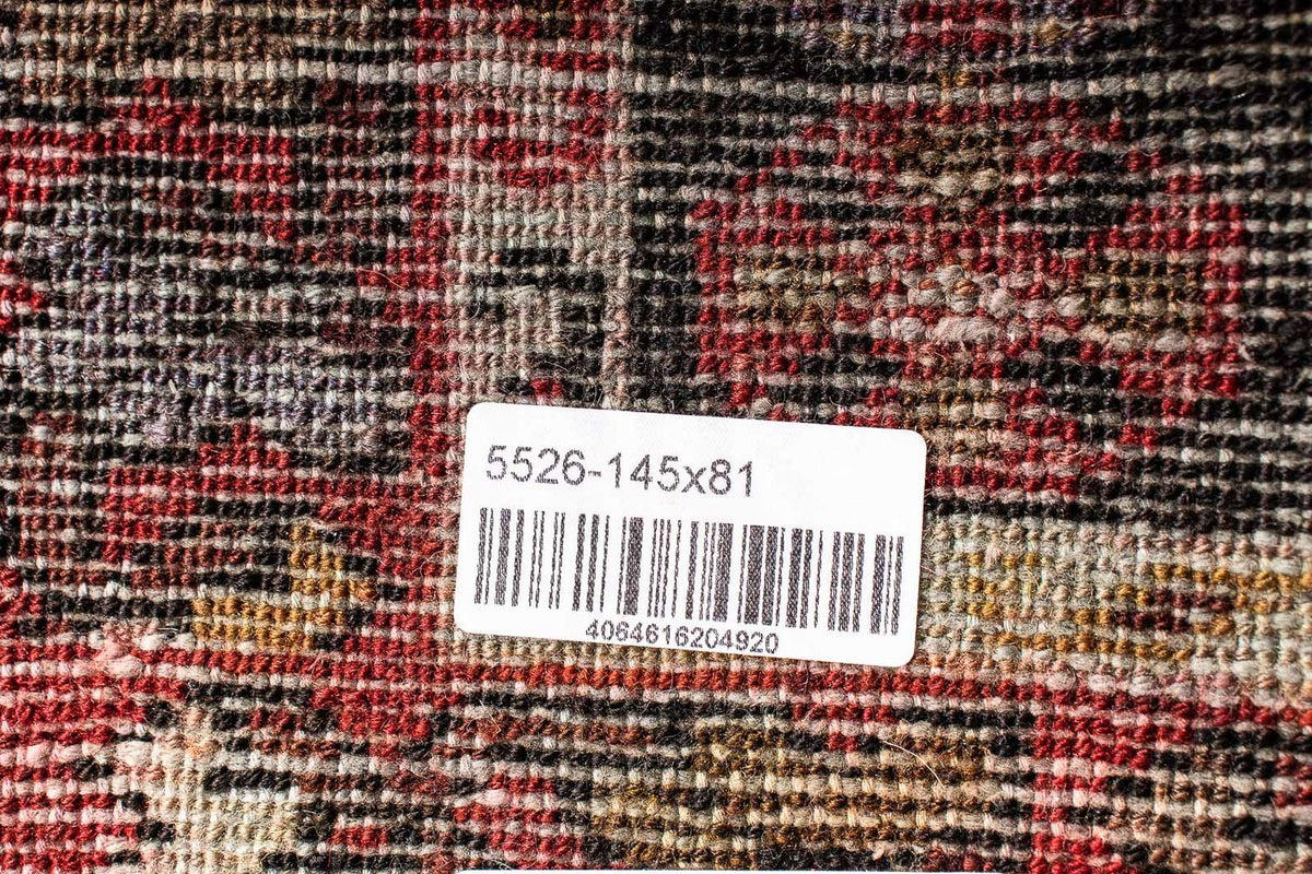 Perski dywan - Nomadyczny - 145 x 81 cm - czerwony