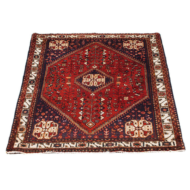 Perski dywan - Nomadyczny - 144 x 98 cm - ciemna czerwień