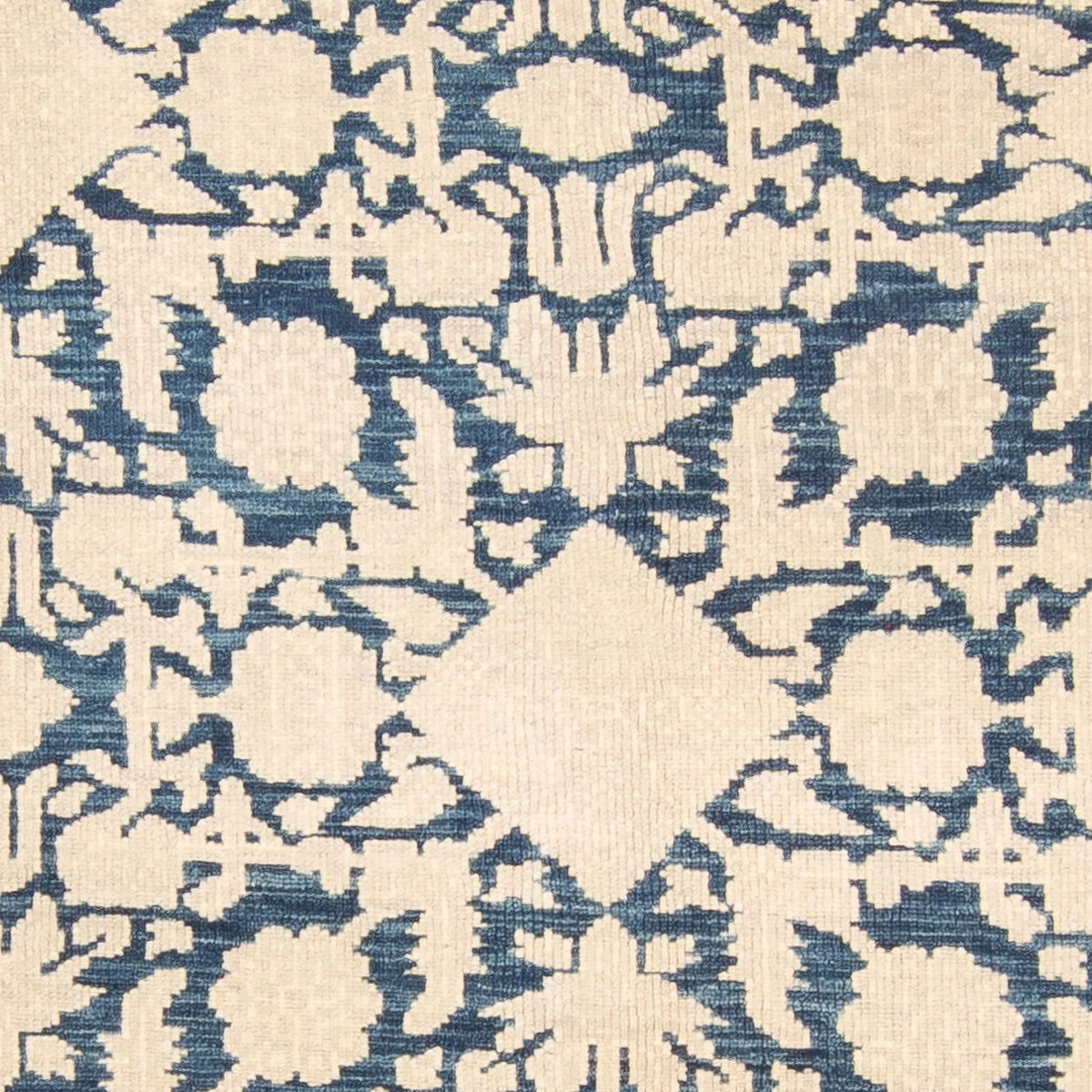 Designerski dywan - 279 x 185 cm - ciemnoniebieski