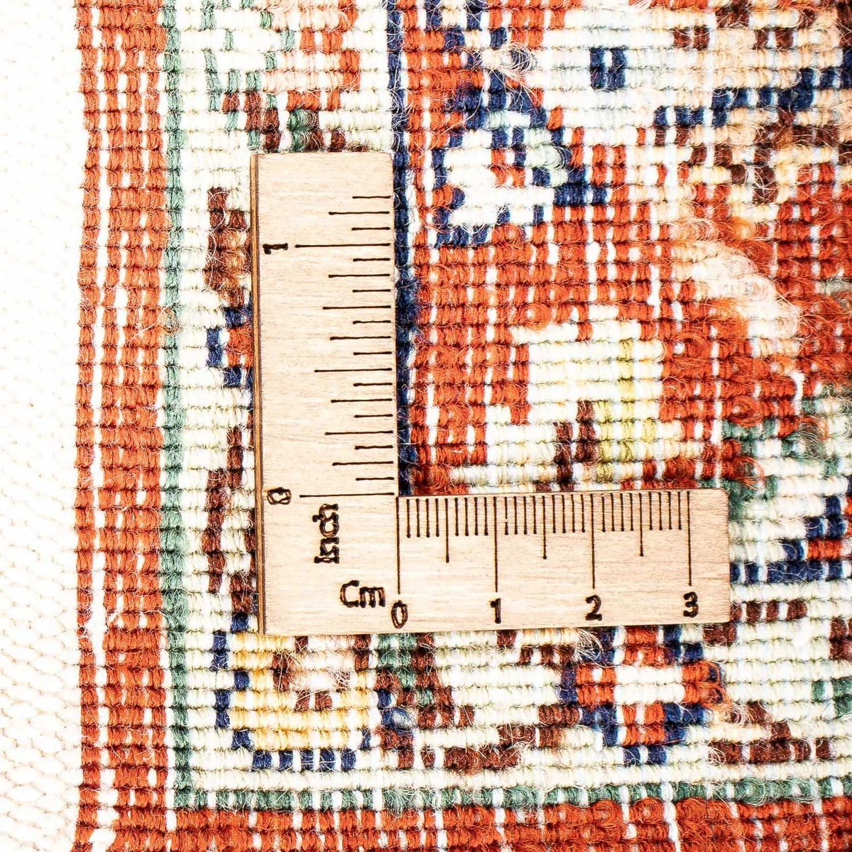 Biegacz Orientalny dywan - Bijar - Indus - 340 x 77 cm - beżowy