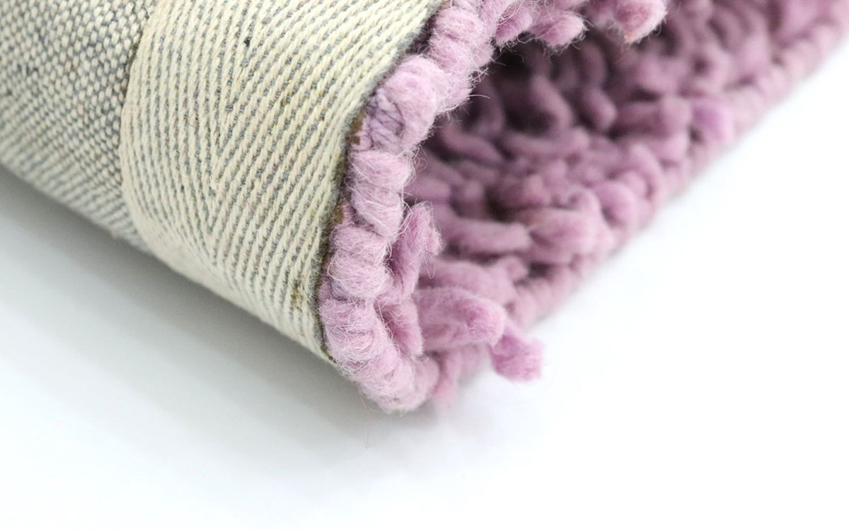 Biegacz Dywan o wysokim runie - 315 x 79 cm - fioletowy