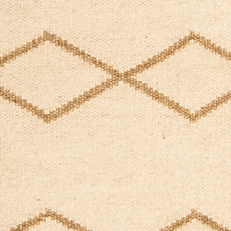 Dywan Kelim - modny - 150 x 76 cm - beżowy