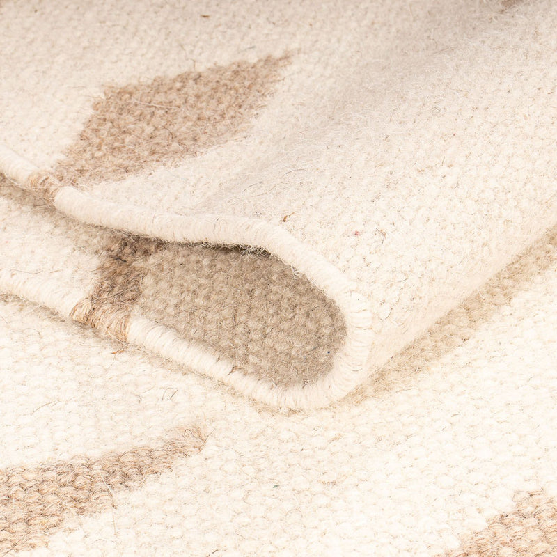 Dywan Kelim - modny - 150 x 76 cm - beżowy