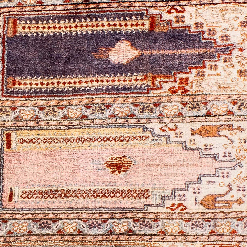 Jedwabny dywan - Kayseri - 127 x 90 cm - wielokolorowy