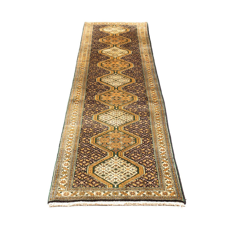 Biegacz Perski dywan - Nomadyczny - 297 x 70 cm - ciemnoniebieski