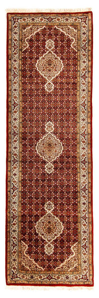 Biegacz Dywan orientalny - Tabriz - 296 x 83 cm - ciemna czerwień