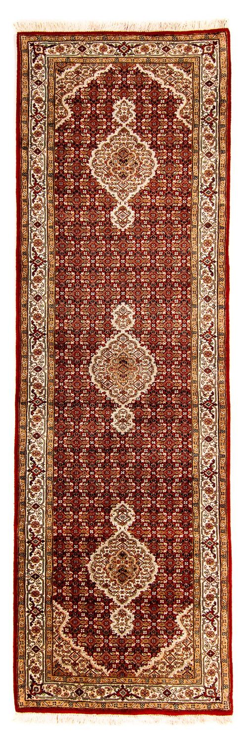 Biegacz Dywan orientalny - Tabriz - 296 x 83 cm - ciemna czerwień