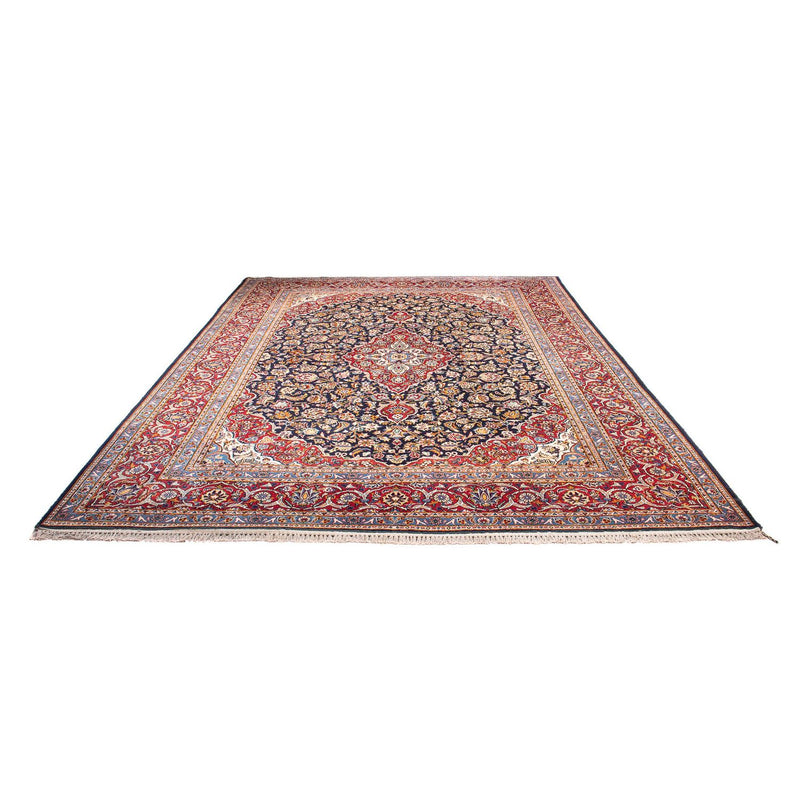 Dywan perski - Keshan - 362 x 267 cm - ciemnoniebieski