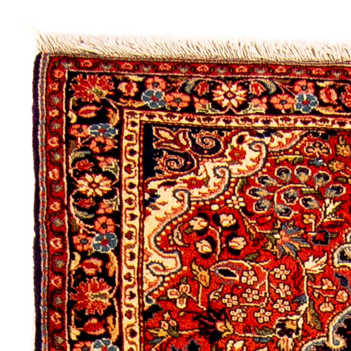 Biegacz Perski dywan - Bijar - Royal - 207 x 77 cm - jasna czerwień