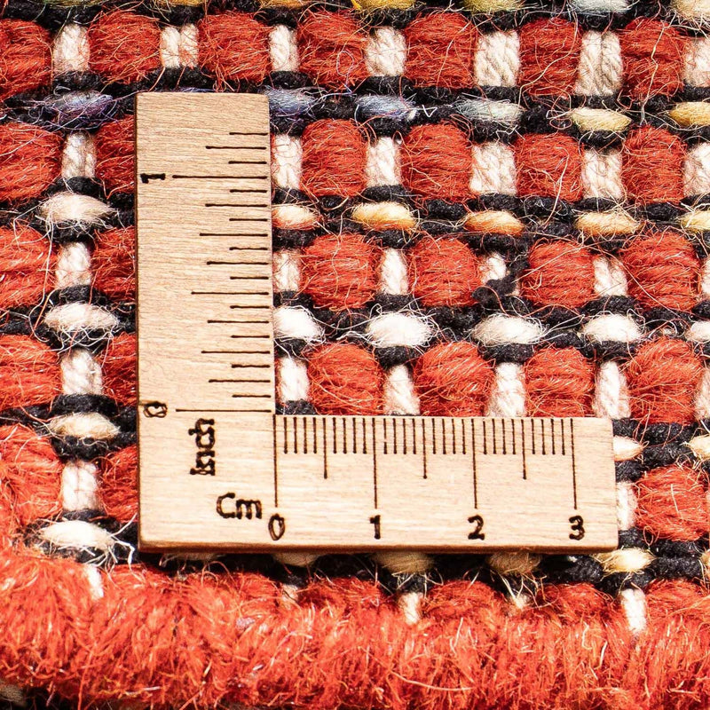 Dywan Kelim - modny - 160 x 91 cm - czerwony