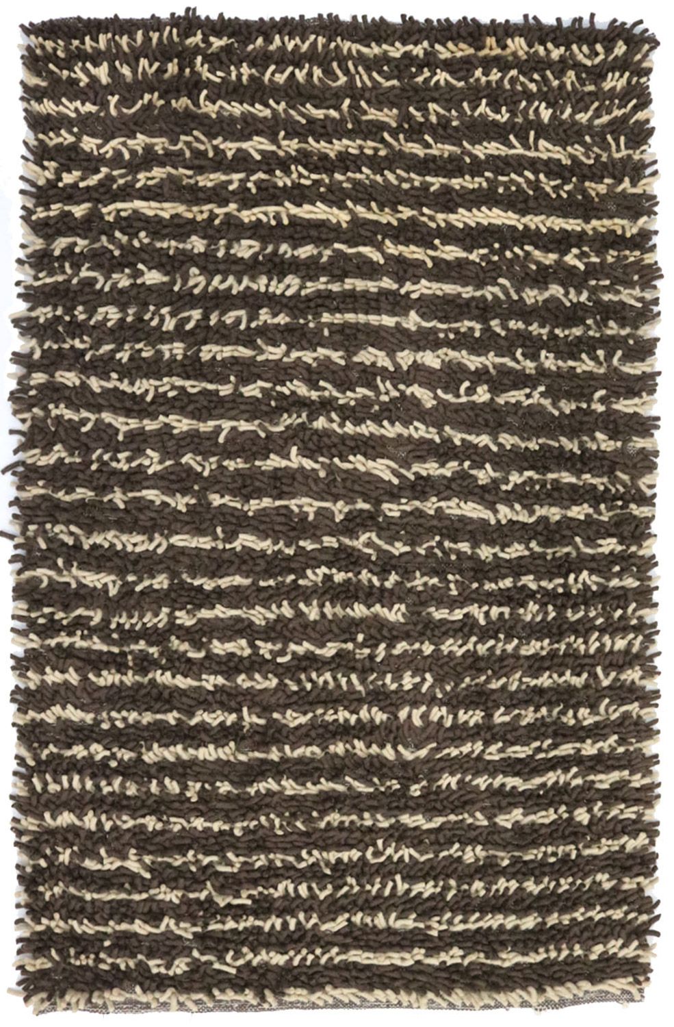 Dywan o wysokim runie - 198 x 129 cm - wielokolorowy