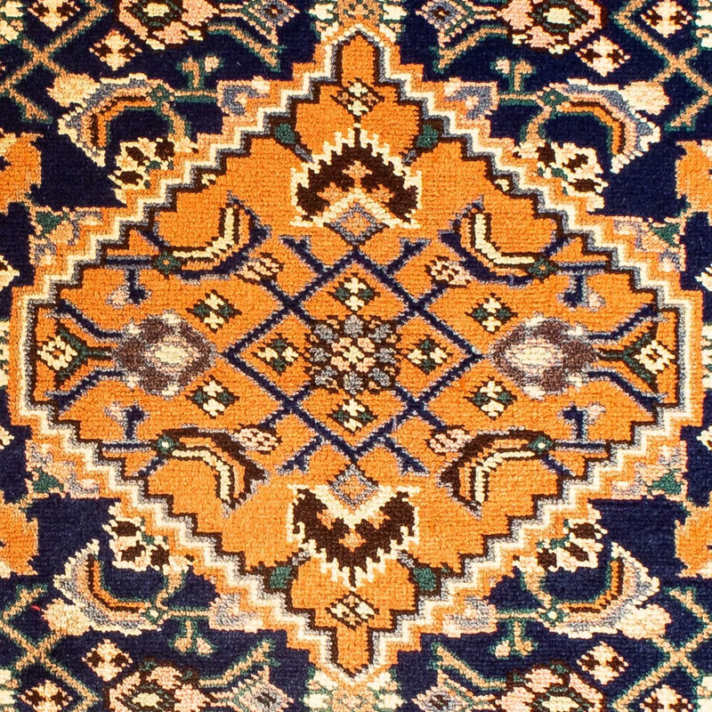 Perski dywan - Nomadyczny - 119 x 70 cm - ciemnoniebieski